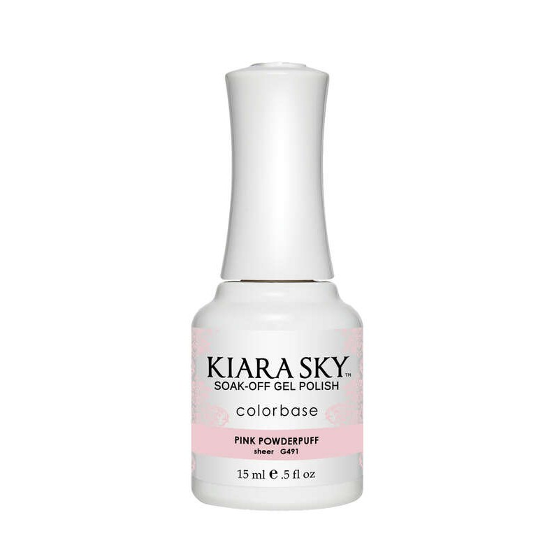 KIARA SKY – GEL POLISH - G491 PINK POWDERPUFF